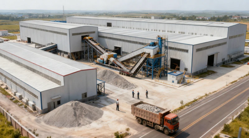 Agricultural Rock Crusher Production Base