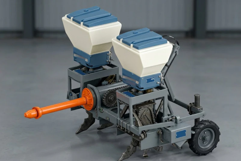 Smallholder Potato Mechanization: Starting From 75 HP ERA-2100 two-row rotary cultivator – compact 3-in-1 potato bed preparation machine designed for 75 hp tractors and smallholder operations
