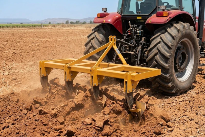 Finished potato bed after ERA one-pass preparation – uniform ridges, banded fertilizer, fine tilth, ready for planting