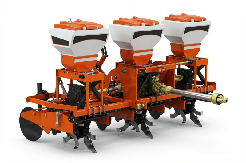 Heavy-duty tractor rotary cultivator and soil conditioning implement