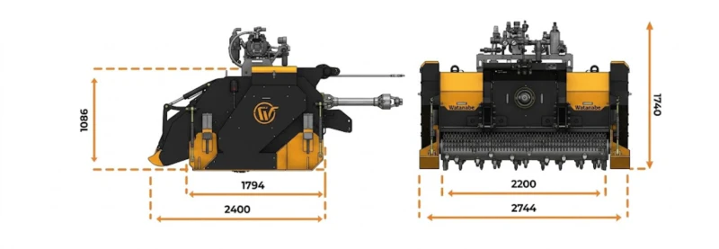 Speed Doubles, Trips Double: The Transport Capacity Gain From Road Stabilization THOR ST creating a smooth farm haul road surface – enabling trucks to travel at 40-60 km/h instead of 10-20 km/h for dramatically lower transport costs